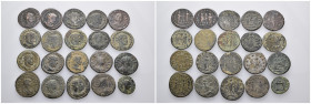 20 ancient bronze pieces (bronze 65,07gr) sold as seen