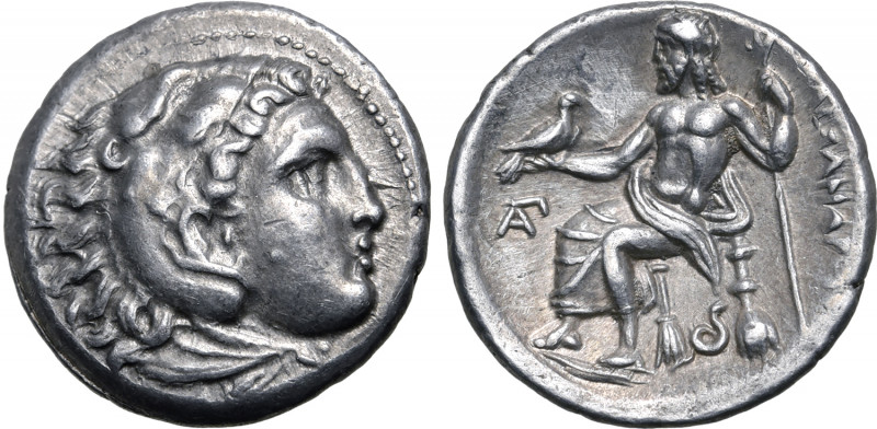 Kingdom of Macedon, Philip III Arrhidaios AR Drachm. Struck under Leonnatos, Arr...