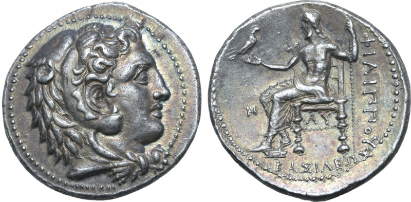 Kingdom of Macedon, Philip III Arrhidaios AR Tetradrachm. Struck under Archon, D...