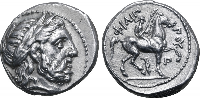 Kingdom of Macedon, Kassander, as regent, AR Tetradrachm. In the name and types ...