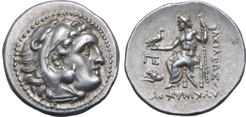 Kings of Thrace, Lysimachos AR Drachm. In the types of Alexander III of Macedon....