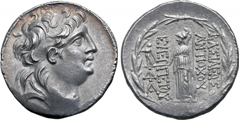 Kings of Cappadocia, Ariarathes VI Epiphanes Philopator AR Tetradrachm. In the n...