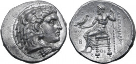 Ptolemaic Kingdom of Egypt, Ptolemy I Soter, as satrap, AR Tetradrachm. In the name and types of Alexander III of Macedon. Byblos, circa 320/19-315 BC...