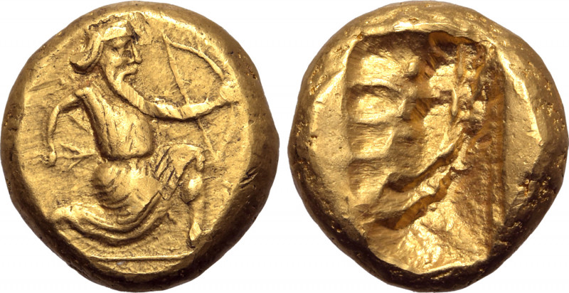 Persia, Achaemenid Empire AV Daric. Time of Artaxerxes II to Artaxerxes III. Sar...