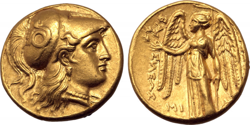 Seleukid Empire, Seleukos I Nikator AV Stater. In the name and types of Alexande...