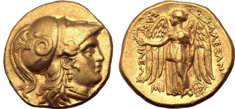 Seleukid Empire, Seleukos I Nikator AV Stater. In the name and types of Alexande...