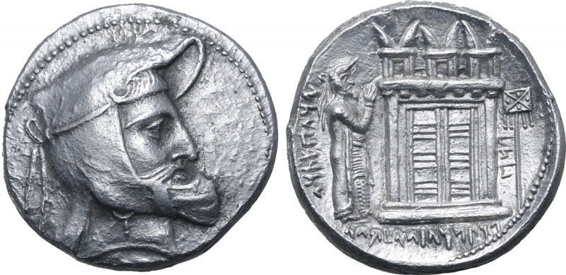 Kings of Persis, Ardaxšir (Artaxerxes) I AR Tetradrachm. Istakhr (Persepolis), 3...