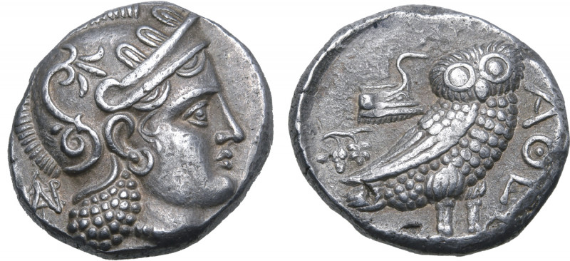 Parthia(?), 'Athenian Series' AR Didrachm. Hekatompylos(?), circa 246/5-239/8 BC...