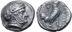 Baktria, Sophytes AR Hemidrachm. Uncertain mint in the Oxus region, circa 246/5-235 BC. Attic standard. Head of Seleukos(?) to right, wearing laurel w...