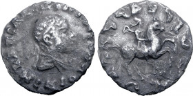 Indo-Greek Kingdom, Nikias AR Drachm. Circa 129-125 BC. BAΣIΛEΩΣ ΣΩTHPOΣ NIKIOY, diademed and draped bust to right / 'Maharajasa tratarasa Nikiasa' in...
