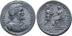 Septimius Severus Medallic Æ 45mm of Saitta, Lydia. AD 193-211. Andronicus, son of Iollas Kratistos Stephanephoros, first Archon. AVT•KAl•Λ•CЄΠ• CЄOVH...