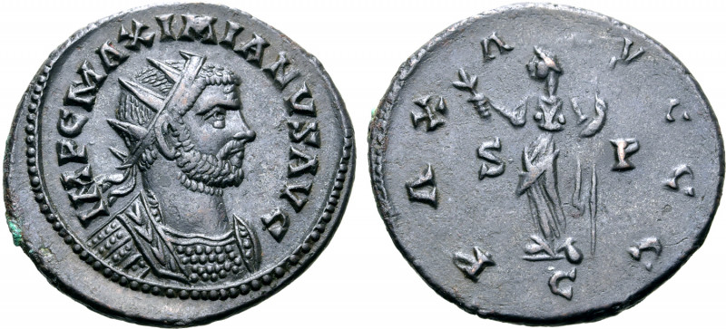 Maximian BI Antoninianus. Struck under Carausius. 'C' mint, AD 286-293. IMP C MA...