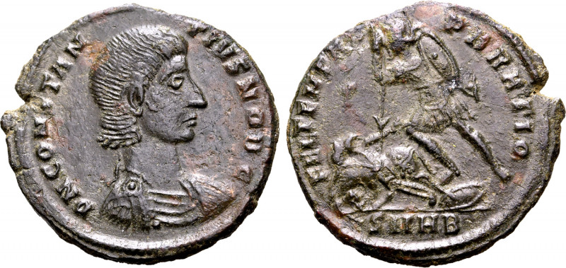 Constantius Gallus, as Caesar, BI Centenionalis. Heraclea, AD 351-354. D N CONST...