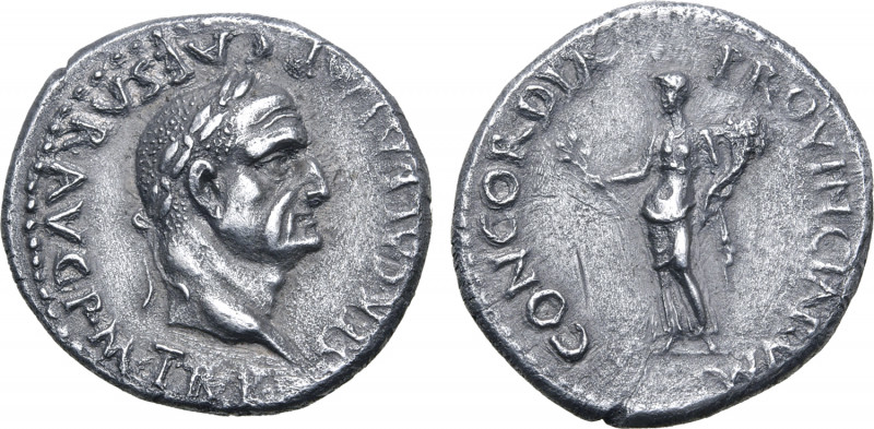 Galba AR Denarius. Uncertain Spanish mint (Tarraco?), AD 68. SER GALBA IMP CAESA...