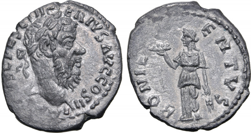 Pescennius Niger AR Denarius. Antioch, AD 193-194. I[MP CAE]S C PESC NIGER IVS A...