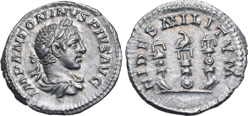 Elagabalus AR Denarius. Rome, AD 218-222. IMP ANTONINVS PIVS AVG, laureate and d...