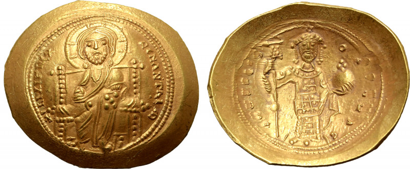 Constantine X Ducas AV Histamenon Nomisma. Constantinople, AD 1059-1067. + IҺƧ I...