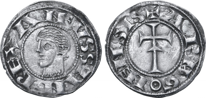 Spanish States, Aragon (Kingdom). Alfonso I el Batallador (the Battler) BI Diner...