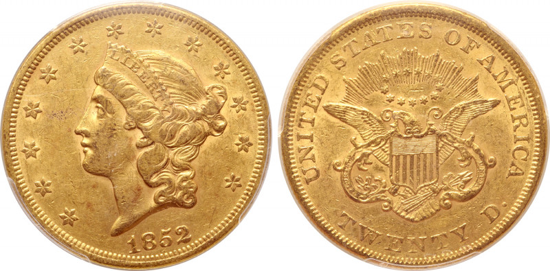 United States, "Liberty Head - Double Eagle" AV 20 Dollars. Philadelphia mint, 1...
