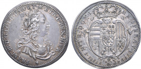 Italian States, Toscana (Tuscany, Grand Duchy). Francesco Stefano di Lorena AR 1/2 Francescone da 5 Paoli. Firenze (Florence) mint, 1741. FRANC • III ...