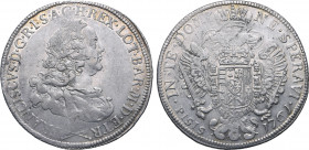 Italian States, Toscana (Tuscany, Grand Duchy). Francesco Stefano di Lorena AR Francescone da 10 Paoli. Second Series. Firenze (Florence) mint, 1761. ...