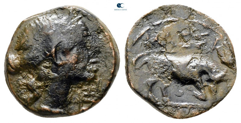 Gaul. Massalia circa 80-50 BC. 
Bronze Æ

13 mm, 1,37 g



nearly very fi...