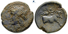 Campania. Neapolis circa 270-250 BC. Bronze Æ