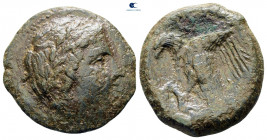 Sicily. Akragas circa 287-279 BC. Bronze Æ