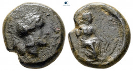 Sicily. Athl- circa 344-339 BC. Hexas Æ