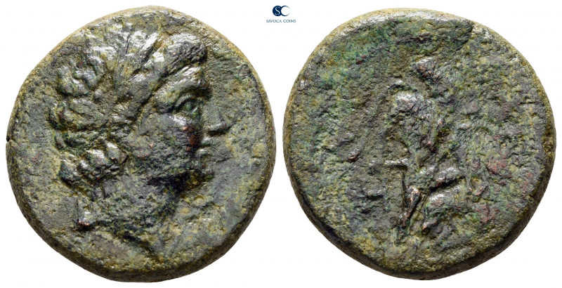 Sicily. Gela circa 208-200 BC. 
Hemilitron Æ

23 mm, 11,17 g



nearly ve...