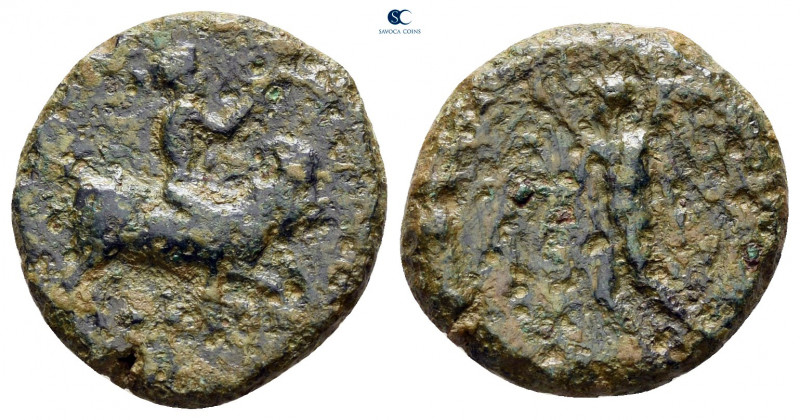 Sicily. Himera circa 425-409 BC. 
Tetras Æ

17 mm, 2,65 g



nearly very ...
