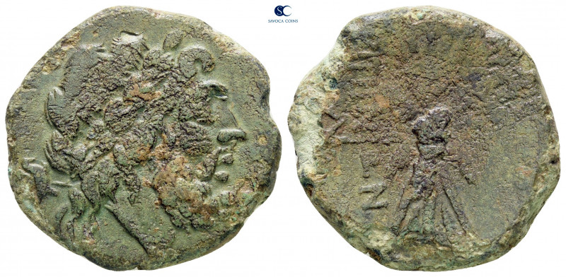 Sicily. Kentoripai circa 344-336 BC. 
Bronze Æ

24 mm, 9,27 g



nearly v...