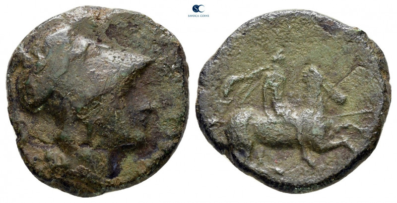 Sicily. Syracuse. Agathokles 317-289 BC. 
Bronze Æ

16 mm, 2,81 g



near...