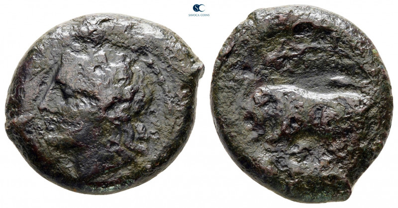 Sicily. Syracuse. Agathokles 317-289 BC. 
Bronze Æ

22 mm, 7,84 g



near...