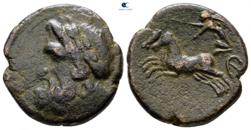 Sicily. Syracuse after circa 212 BC. 
Bronze Æ

21 mm, 6,12 g



nearly v...