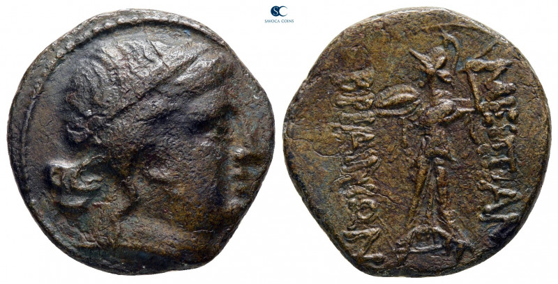 Thrace. Mesembria circa 175-100 BC. 
Bronze Æ

19 mm, 5,45 g



nearly ve...