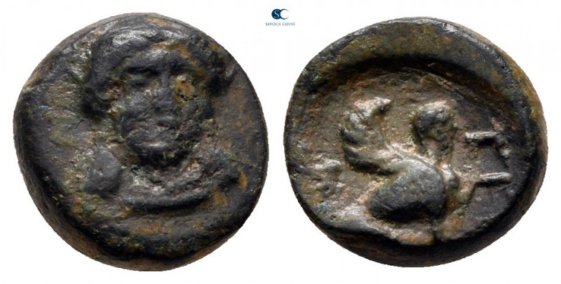 Troas. Gergis circa 400-241 BC. 
Bronze Æ

10 mm, 1,55 g



nearly very f...