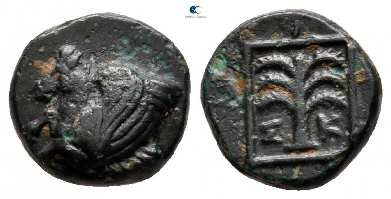 Troas. Skepsis circa 400-310 BC. 
Bronze Æ

11 mm, 1,51 g



very fine