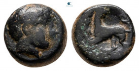 Lesbos. Nesos circa 300-200 BC. Bronze Æ