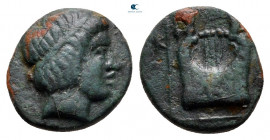 Ionia. Kolophon circa 389-350 BC. Bronze Æ