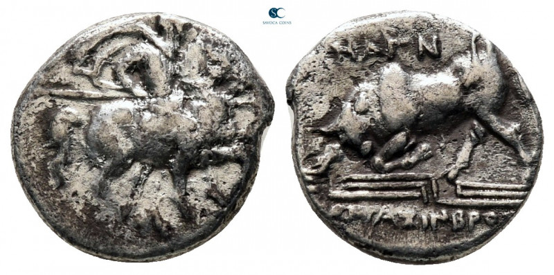 Ionia. Magnesia ad Maeander circa 350-320 BC. 
Hemidrachm AR

12 mm, 1,48 g
...