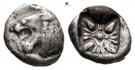 Ionia. Miletos circa 525-475 BC. Diobol AR