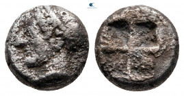 Ionia. Phokaia circa 521-478 BC. Diobol AR