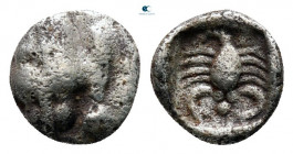 Caria. Mylasa circa 450-400 BC. Hemiobol AR