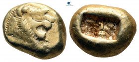 Kings of Lydia. Sardeis. Time of Alyattes to Kroisos 620-539 BC. Trite - Third Stater EL