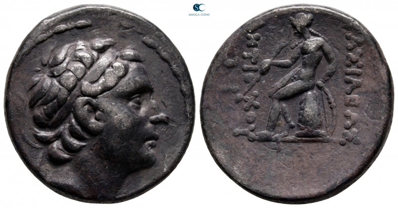 Seleukid Kingdom. Antioch on the Orontes. Antiochos III Megas 223-187 BC. 
Tetr...