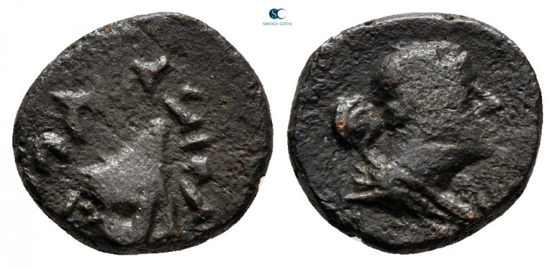 Kings of Armenia Minor. Mithradates, Satrap of Armenia 180-170 BC. 
Chalkous Æ...