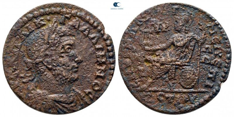 Aiolis. Kyme. Gallienus AD 253-268. 
Bronze Æ

23 mm, 5,26 g



very fine...