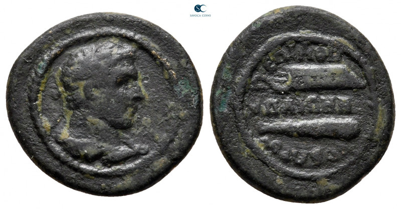 Lydia. Hypaipa. Pseudo-autonomous issue AD 117-138. 
Bronze Æ

18 mm, 2,67 g...