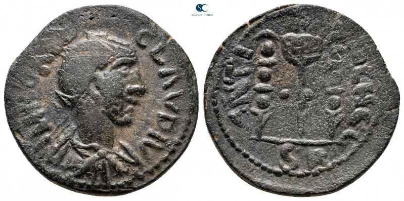 Pisidia. Antioch. Claudius II (Gothicus) AD 268-270. 
Bronze Æ

25 mm, 9,72 g...